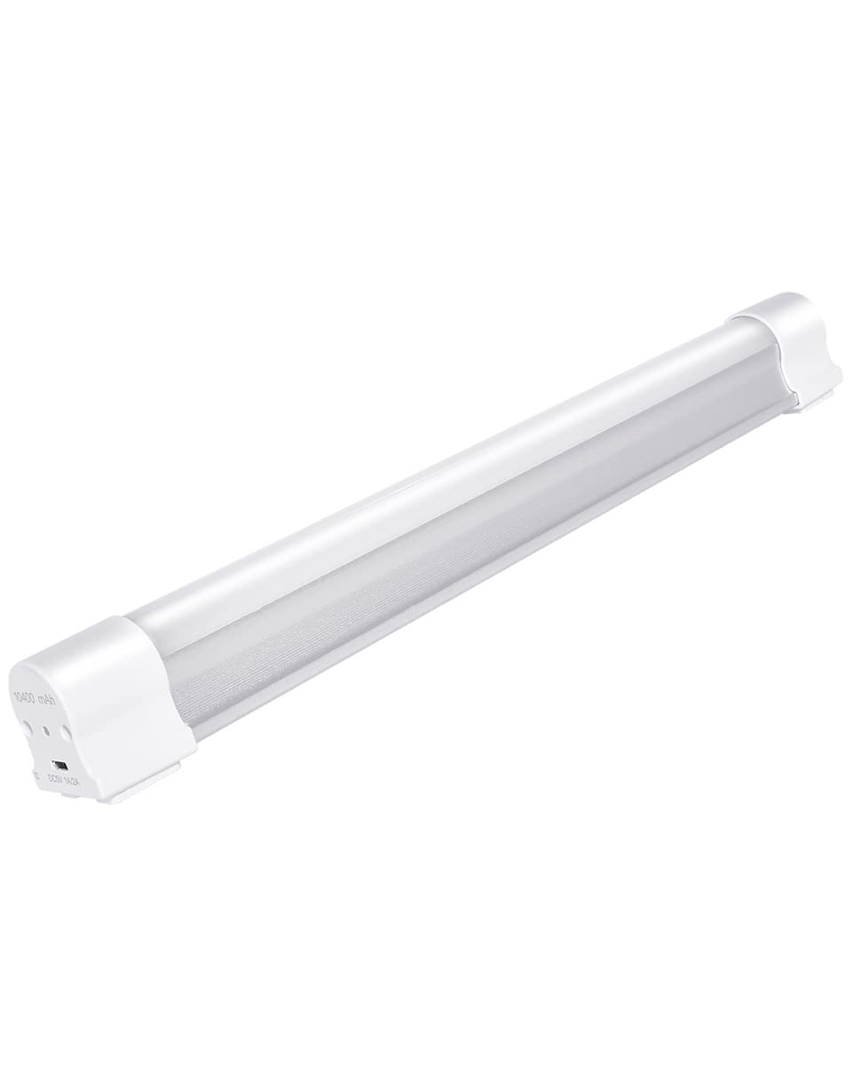 LED Tube Magnetic Work Light 6000Lumens 10400mAh USB Rechargeable N648277