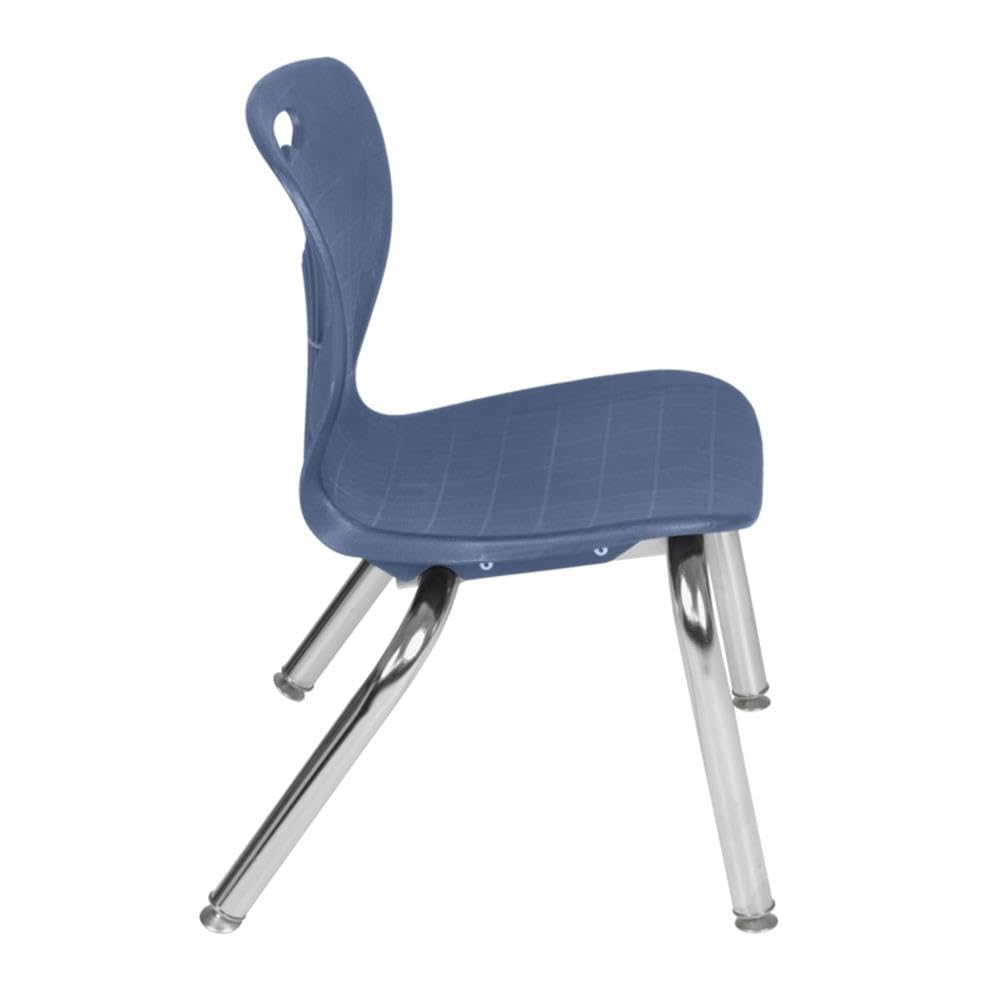 Square Mobile Table with 4 Stack Chairs A148110
