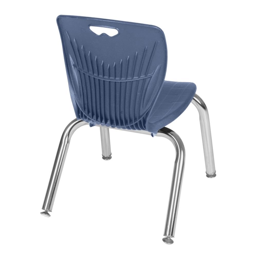 Square Mobile Table with 4 Stack Chairs A148110