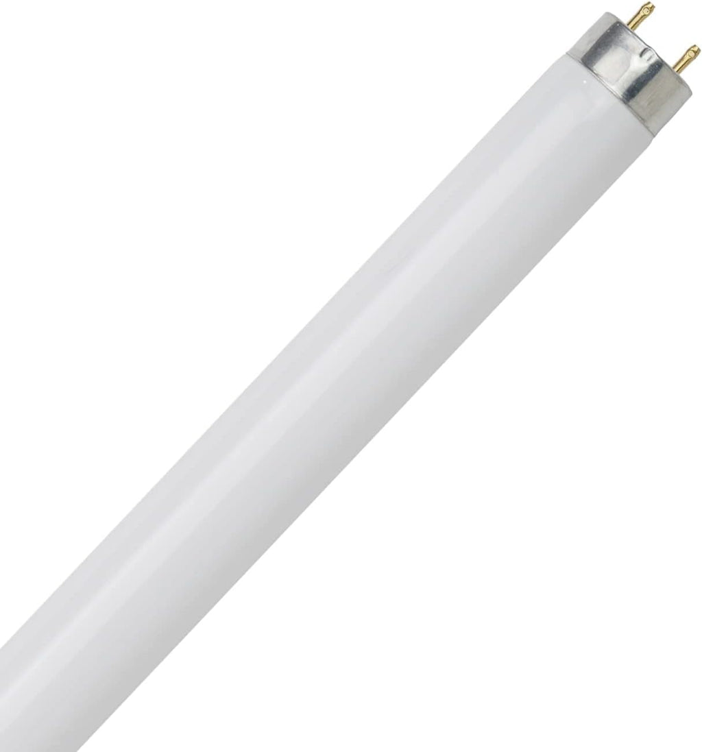 24 Inch T8 Fluorescent Tube Light Bulb 17W 3500K G13 Bi-Pin Pack of 10 F6113
