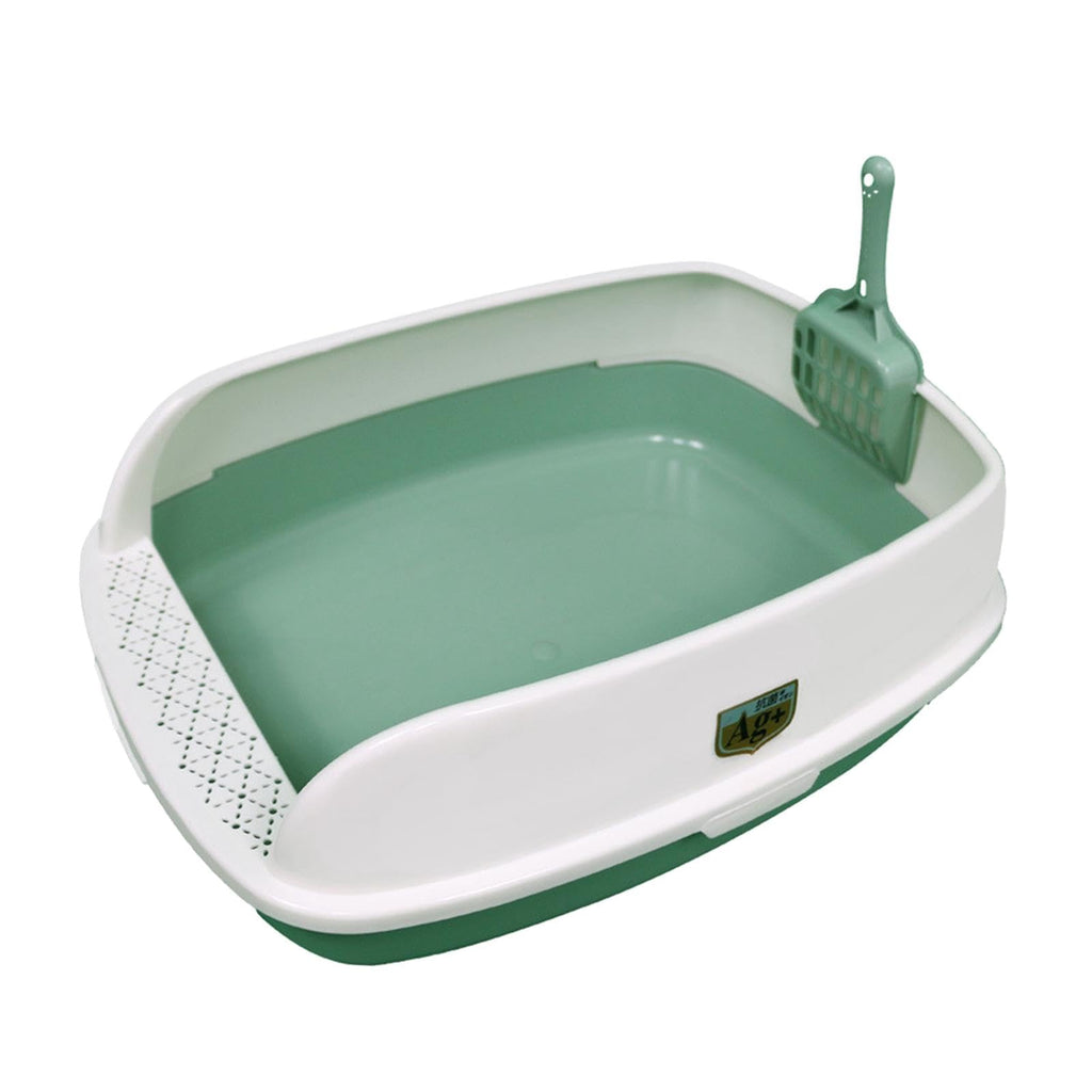Green Sifting Cat Litter Box X7420