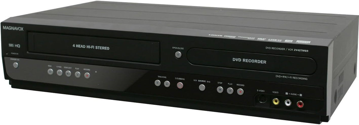 VHS to DVD Recorder VCR Combo with Remote B312