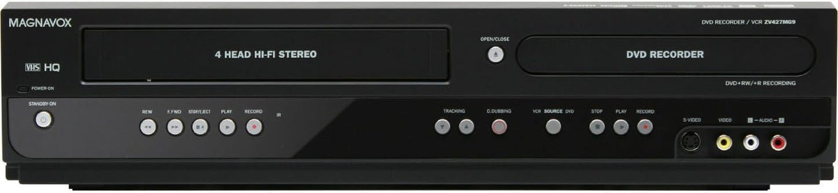 VHS to DVD Recorder VCR Combo with Remote B312