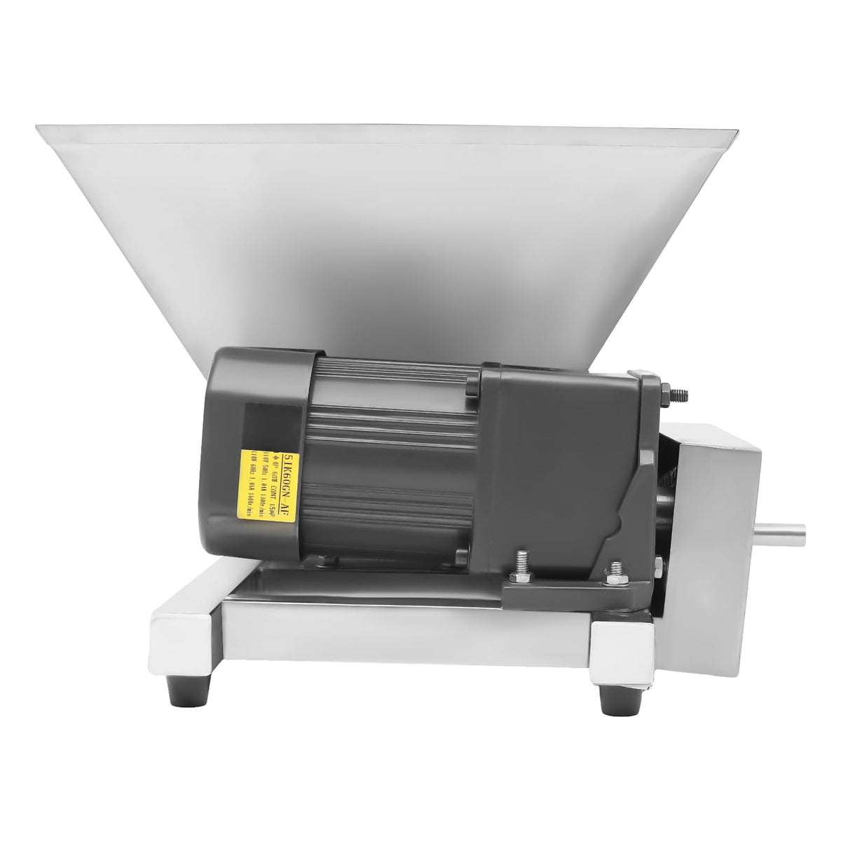110V 60W 4L Stainless Steel Electric Fruit Crusher D968862