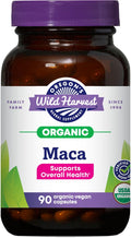 Organic Maca Root Herbal Supplement, 90 Count E47492