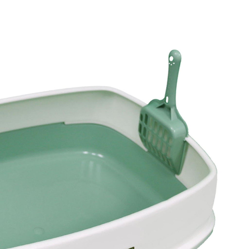 Green Sifting Cat Litter Box X7420