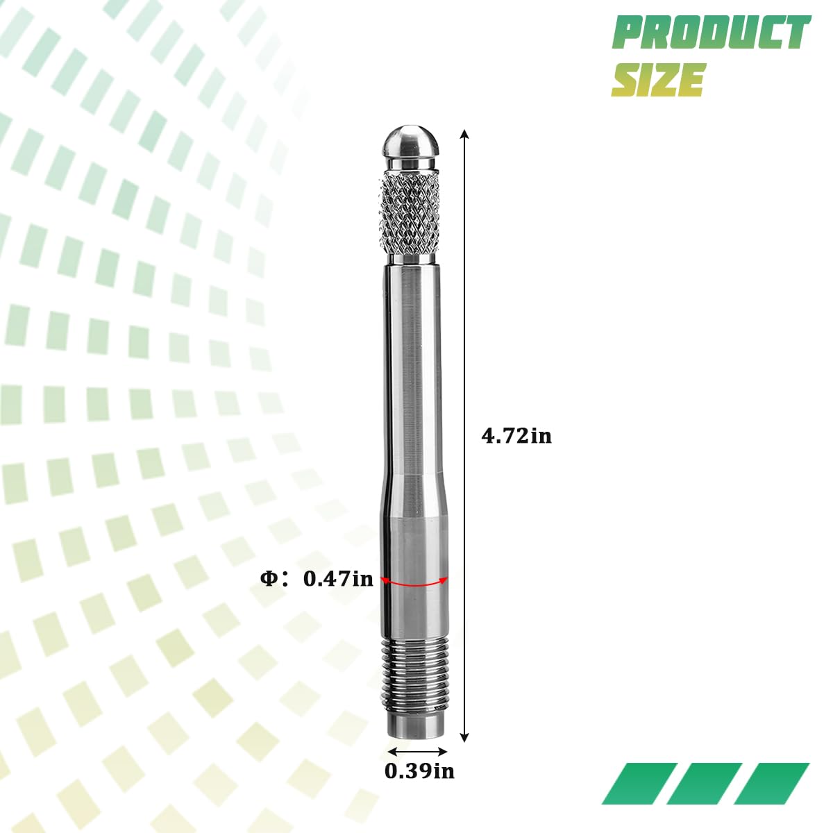 M12 X 1.25 Stainless Steel Wheel Alignment Pin B3382