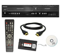 VHS to DVD Recorder VCR Combo with Remote B312