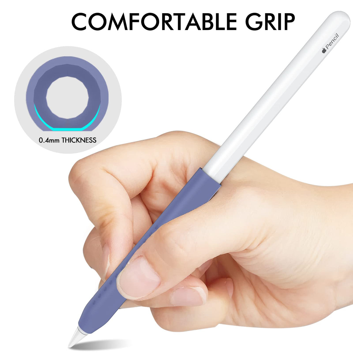 Silicone Grip for Apple Pencil 2nd Generation & Apple Pencil (USB-C) J2170