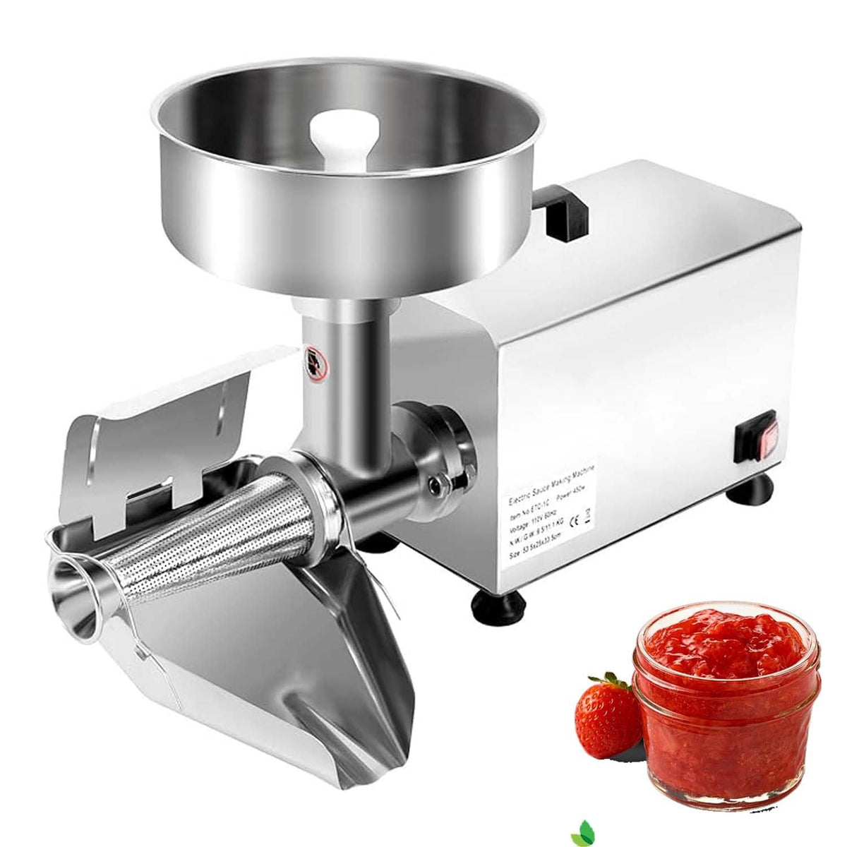 450W Electric Food Press with Steel Filter G82250