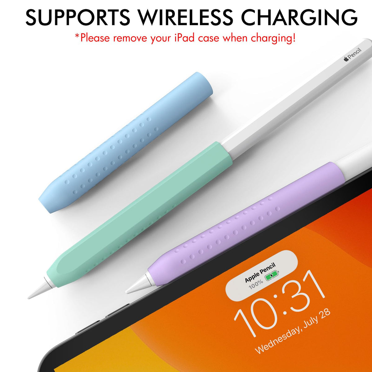 Silicone Grip for Apple Pencil 2nd Generation & Apple Pencil (USB-C) J2170