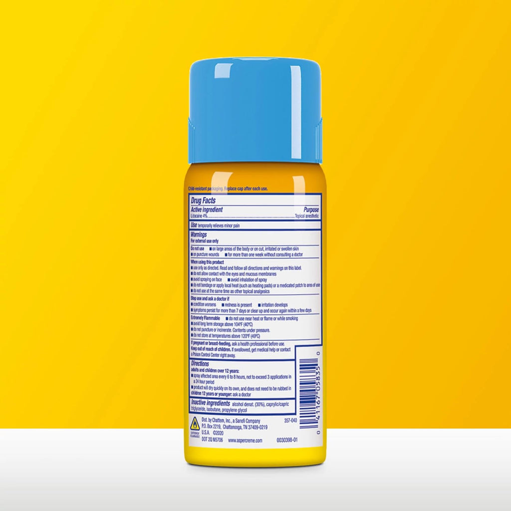 Lidocaine Dry Spray 4 oz G773
