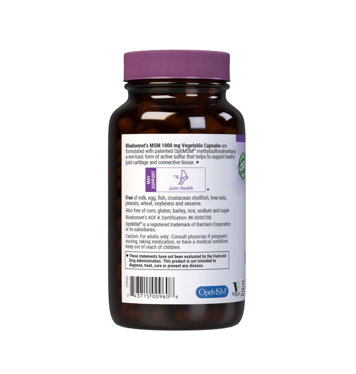 MSM Supplement, 120 Count J58064