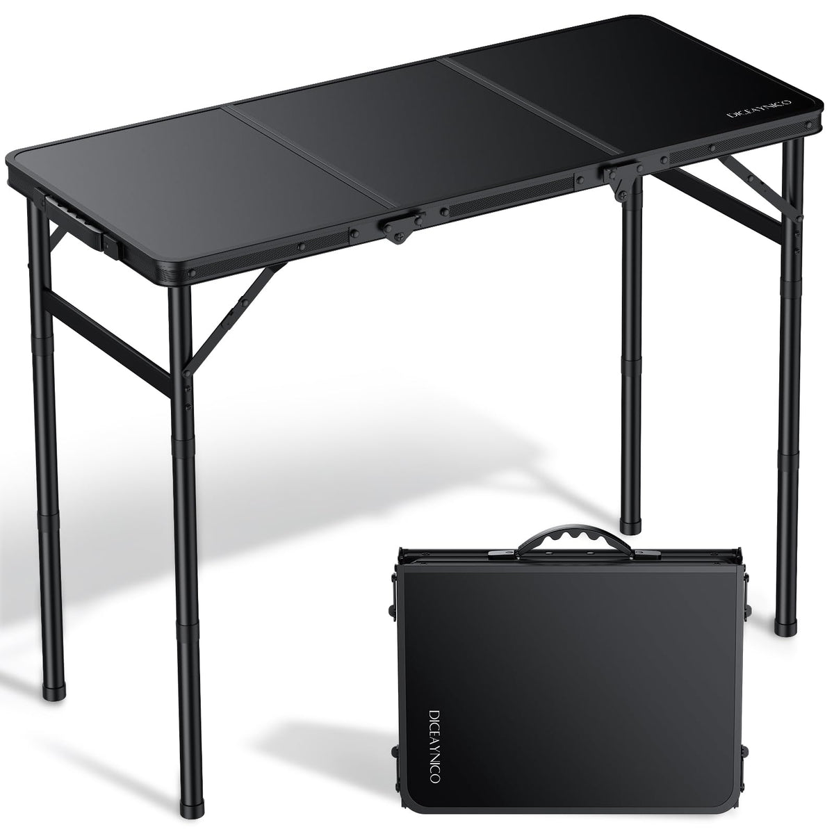 Folding Camping Table 3 Adjustable Height I8429
