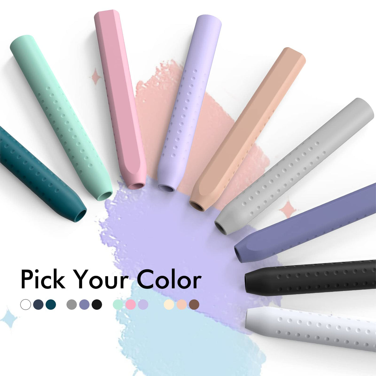 Silicone Grip for Apple Pencil 2nd Generation & Apple Pencil (USB-C) J2170