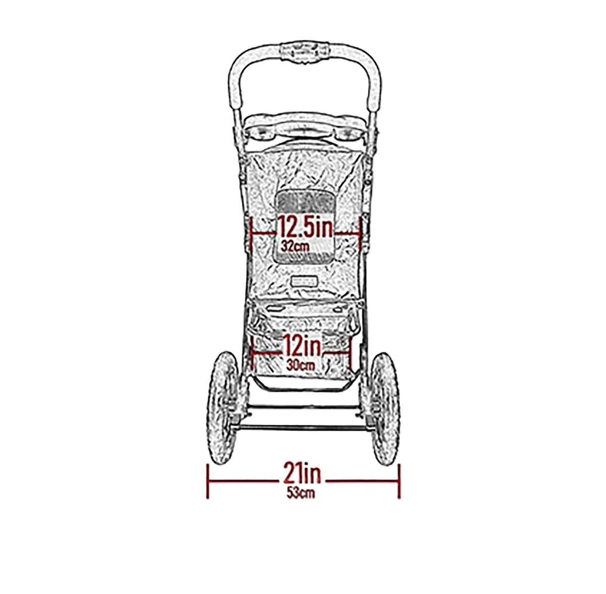 Pet Stroller for Cats Dogs B70722