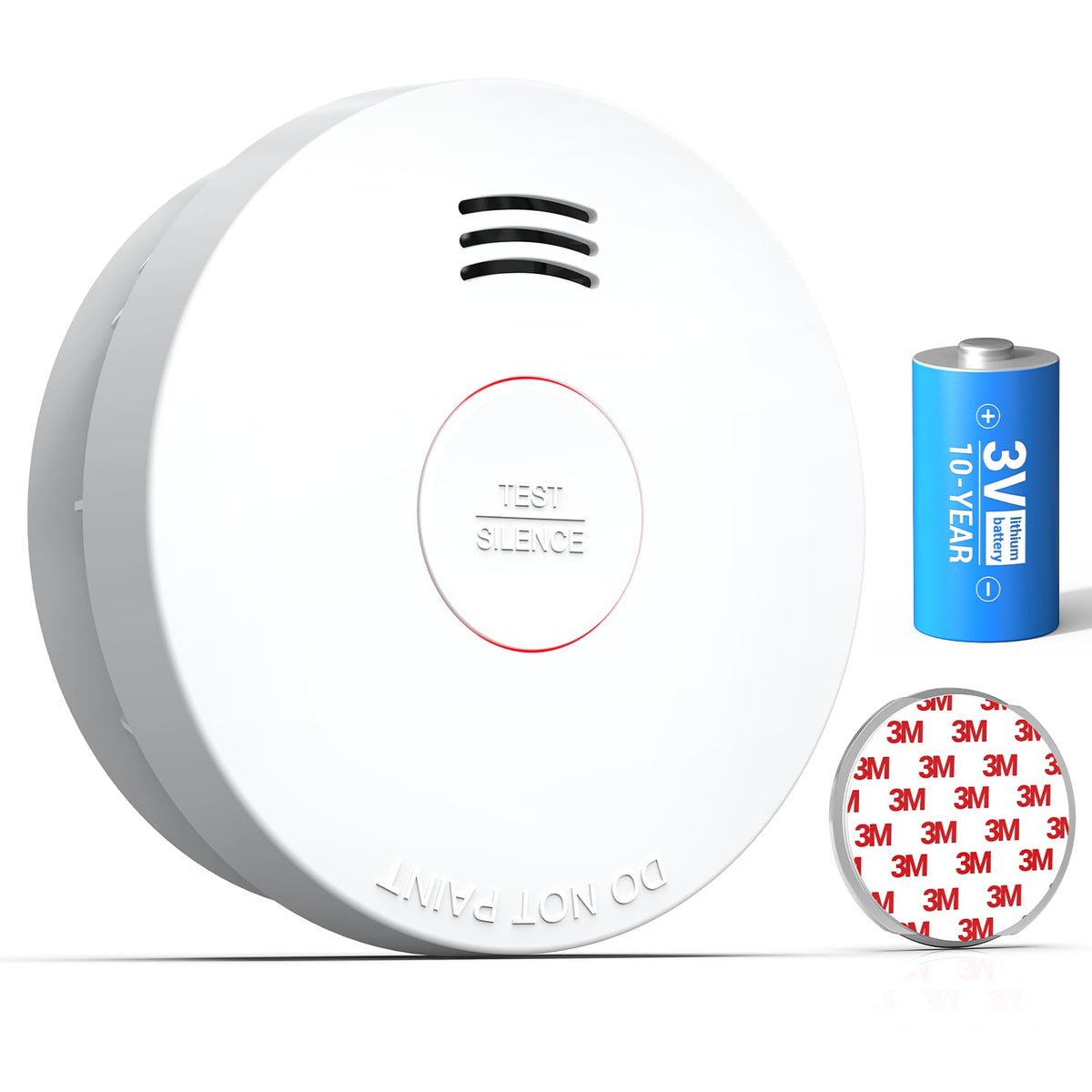 Smoke Detector 10 Year Battery Smoke Alarm Y3534