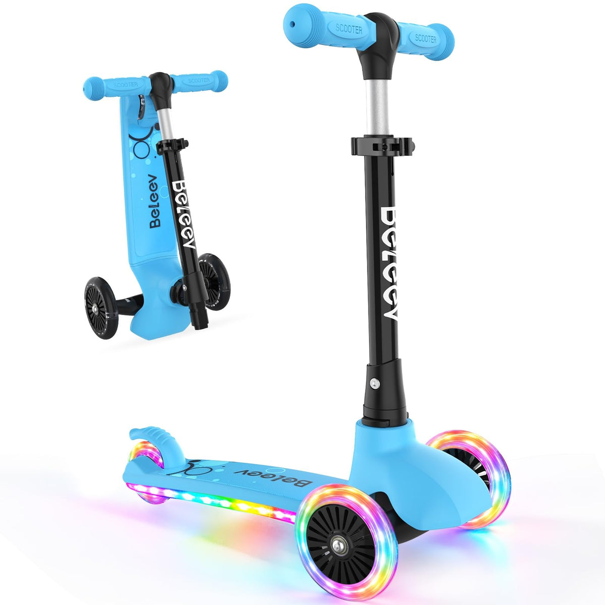 Light Up Deck & Wheels Scooter I5882