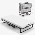 Folding Twin Size Portable Bed with 4” Memory Foam Mattress I71768
