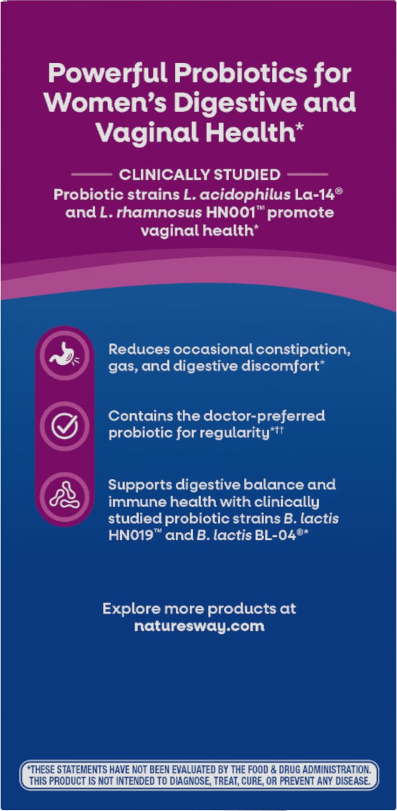 Women’s Probiotic 30 Billion CFU, 30 ct U98763