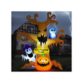 8 FT Halloween Inflatables Dead Tree with Built-in LED Lights W27305