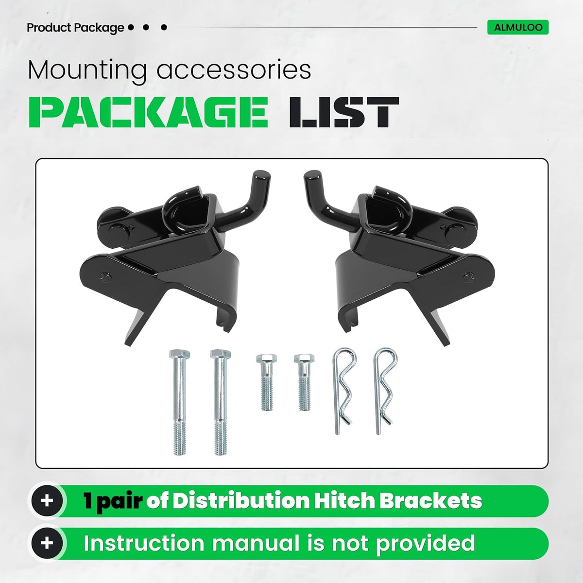 RV Weight Distribution Hitch Brackets T281