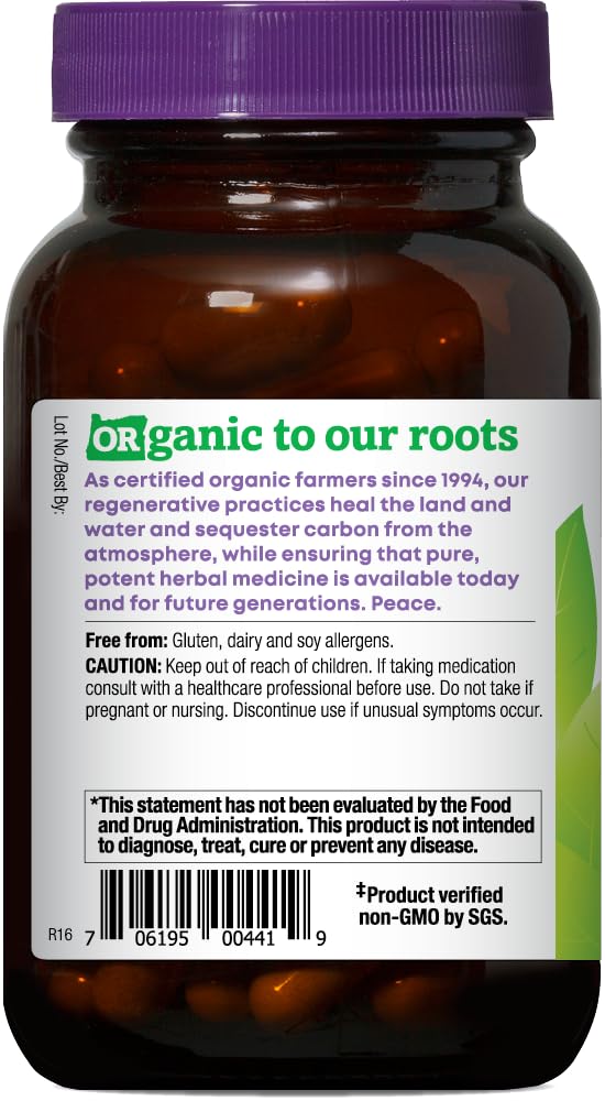 Organic Maca Root Herbal Supplement, 90 Count E47492
