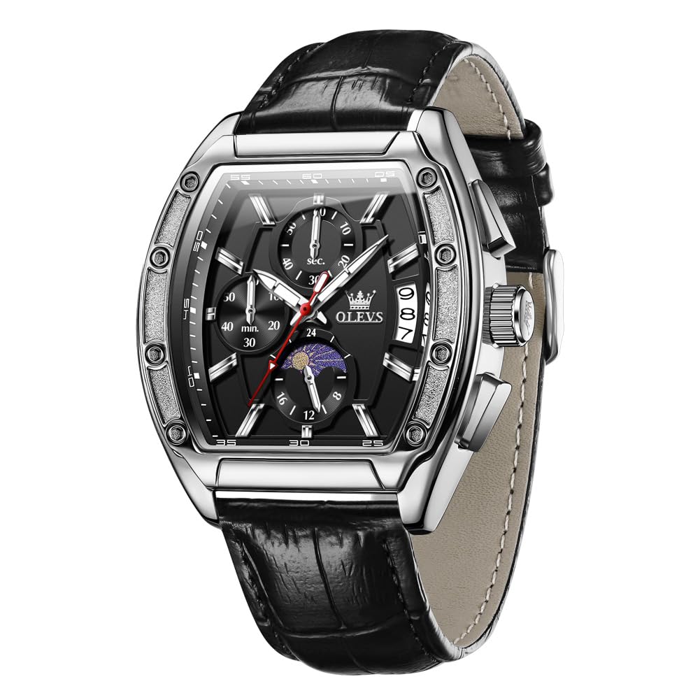 Men's Chronograph Moon Phase Waterproof Watch Y4260