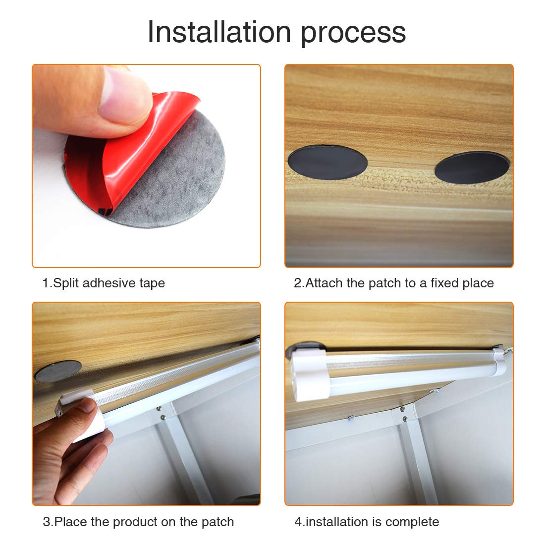 LED Tube Magnetic Work Light 6000Lumens 10400mAh USB Rechargeable N648277