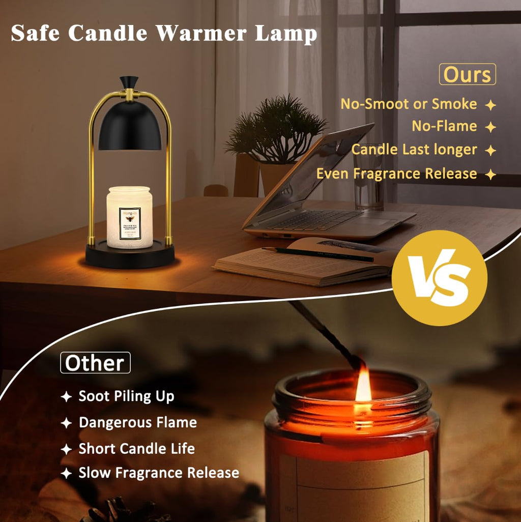 Candle Warmer Lamp with Timer 2 Pack U1326