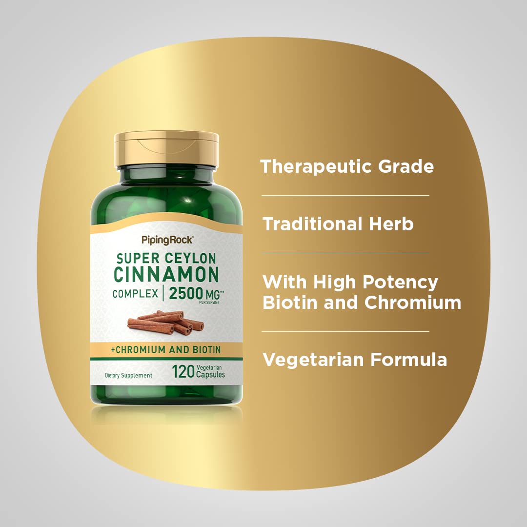 Ceylon Cinnamon Capsules 120 Pills Q324729