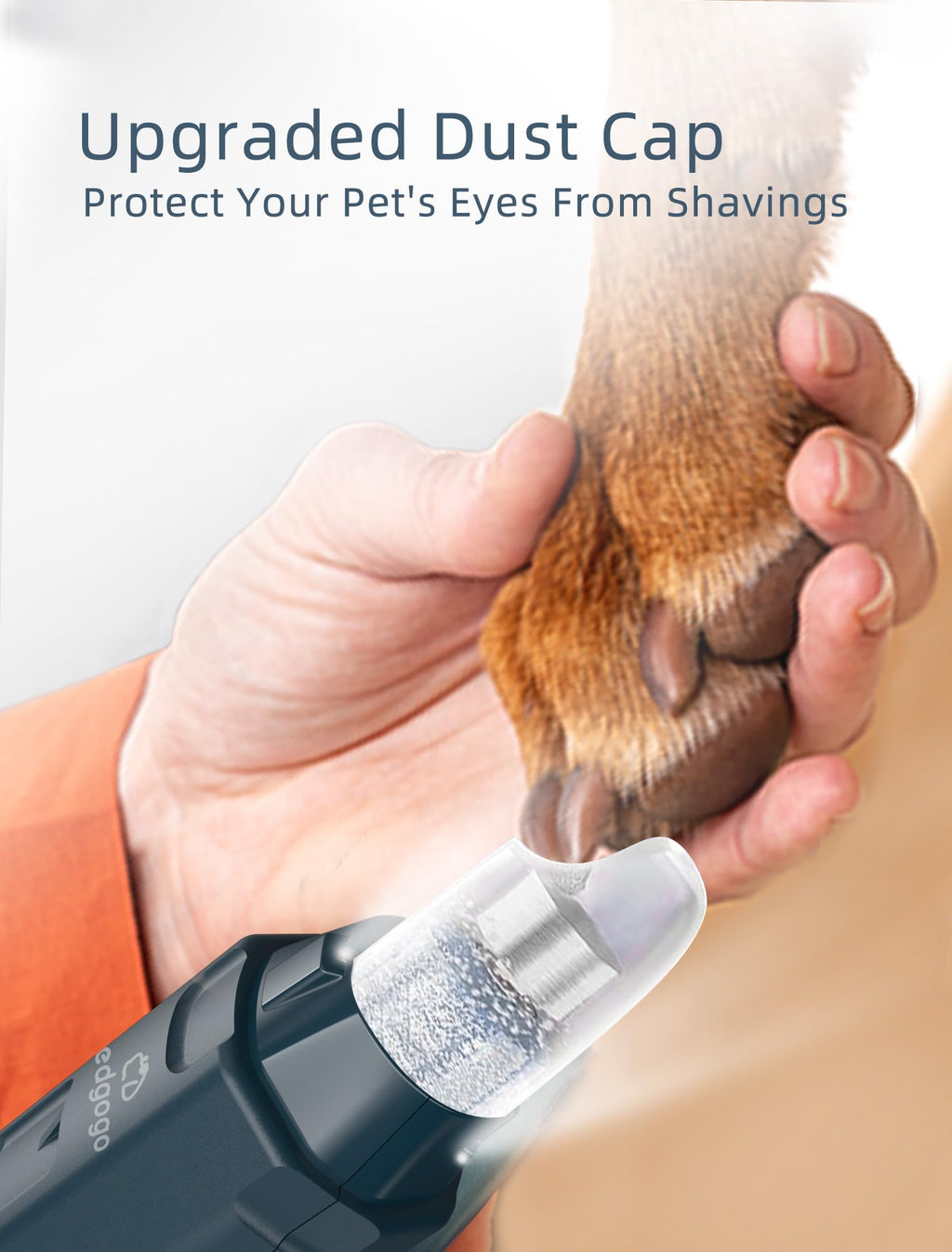 Dog Nail Grinder with 2 LED Lights V7314