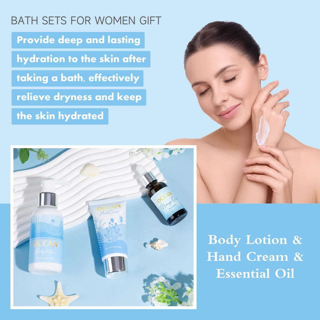 Spa Gift Baskets Bath and Body Gift Set H665