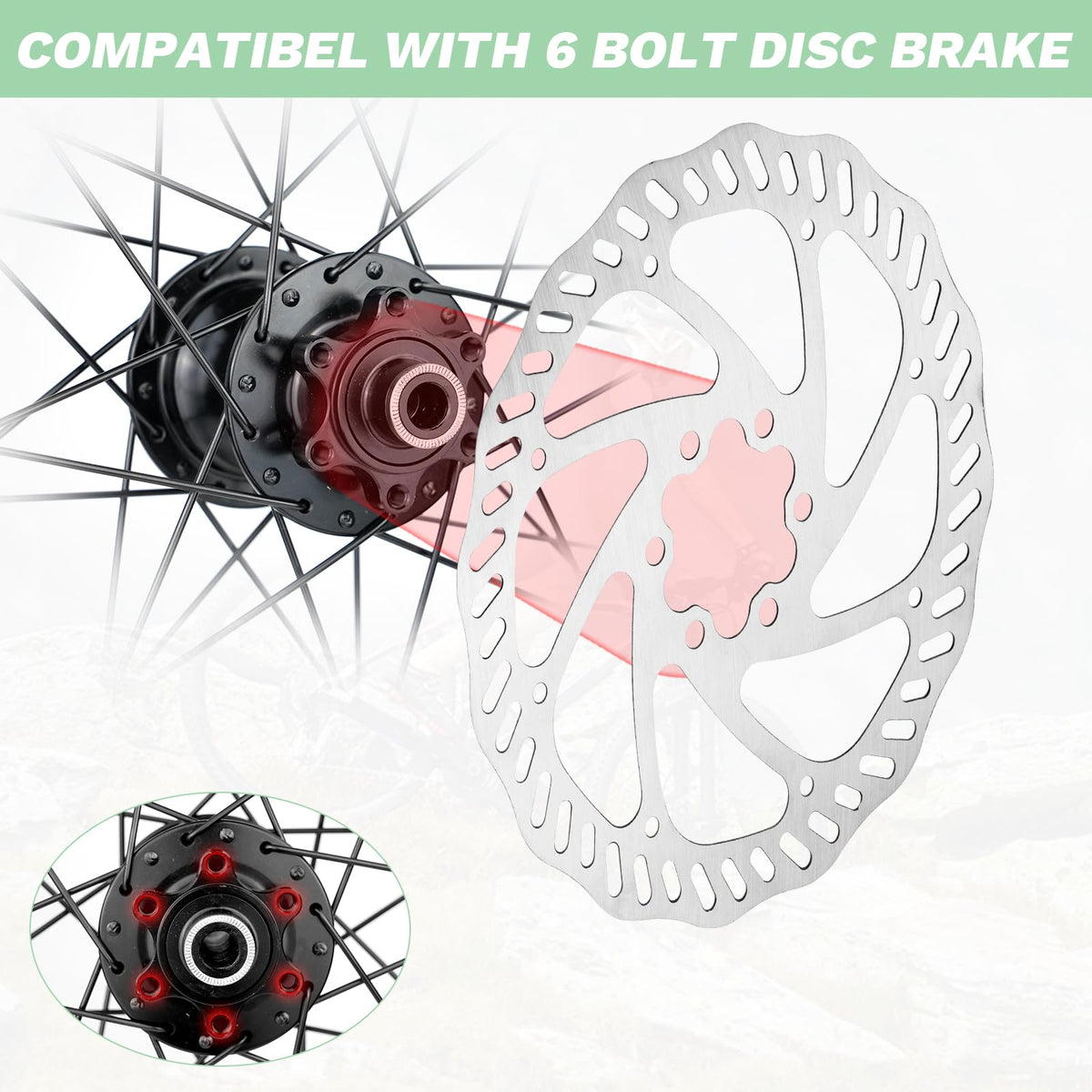 20 Inch BMX Wheel Set with Sealed Bearings O36558