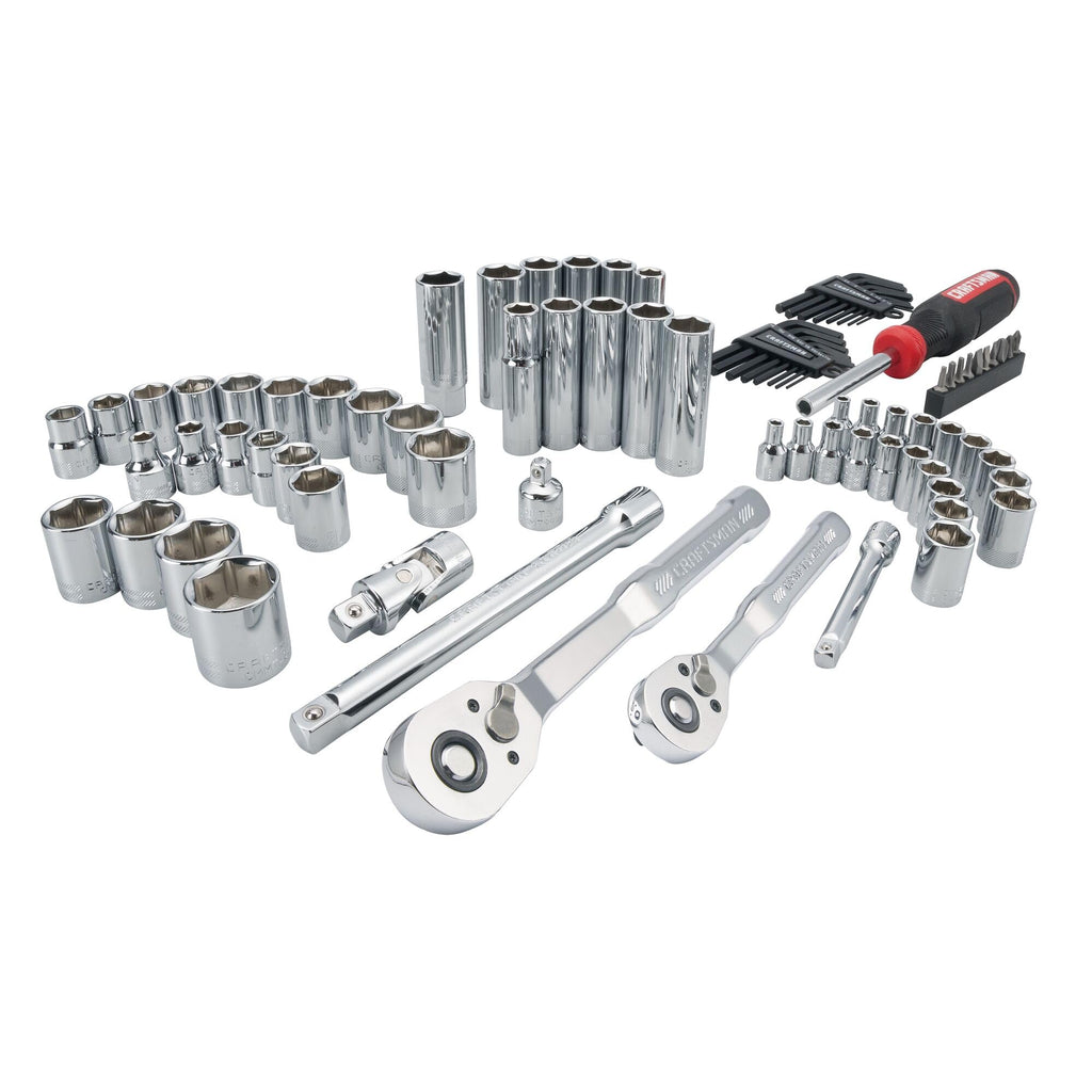 83 Piece Mechanics Tool and Socket Set G12179