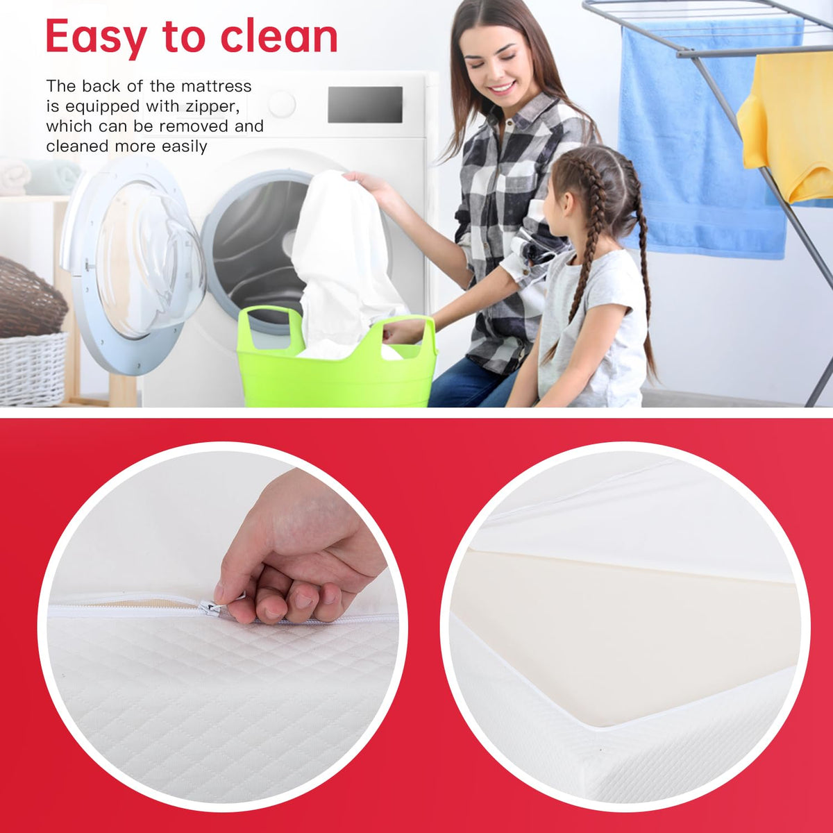 5 Inch Gel Memory Foam Twin Mattress P5420