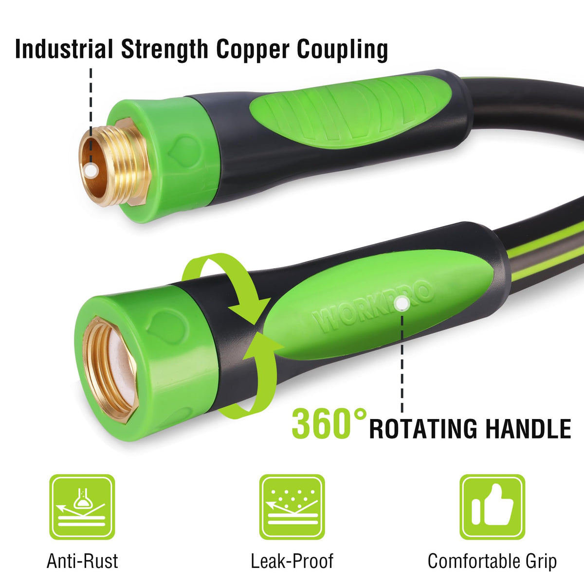 Heavy Duty Garden Hose 5/8" x 100ft W734543