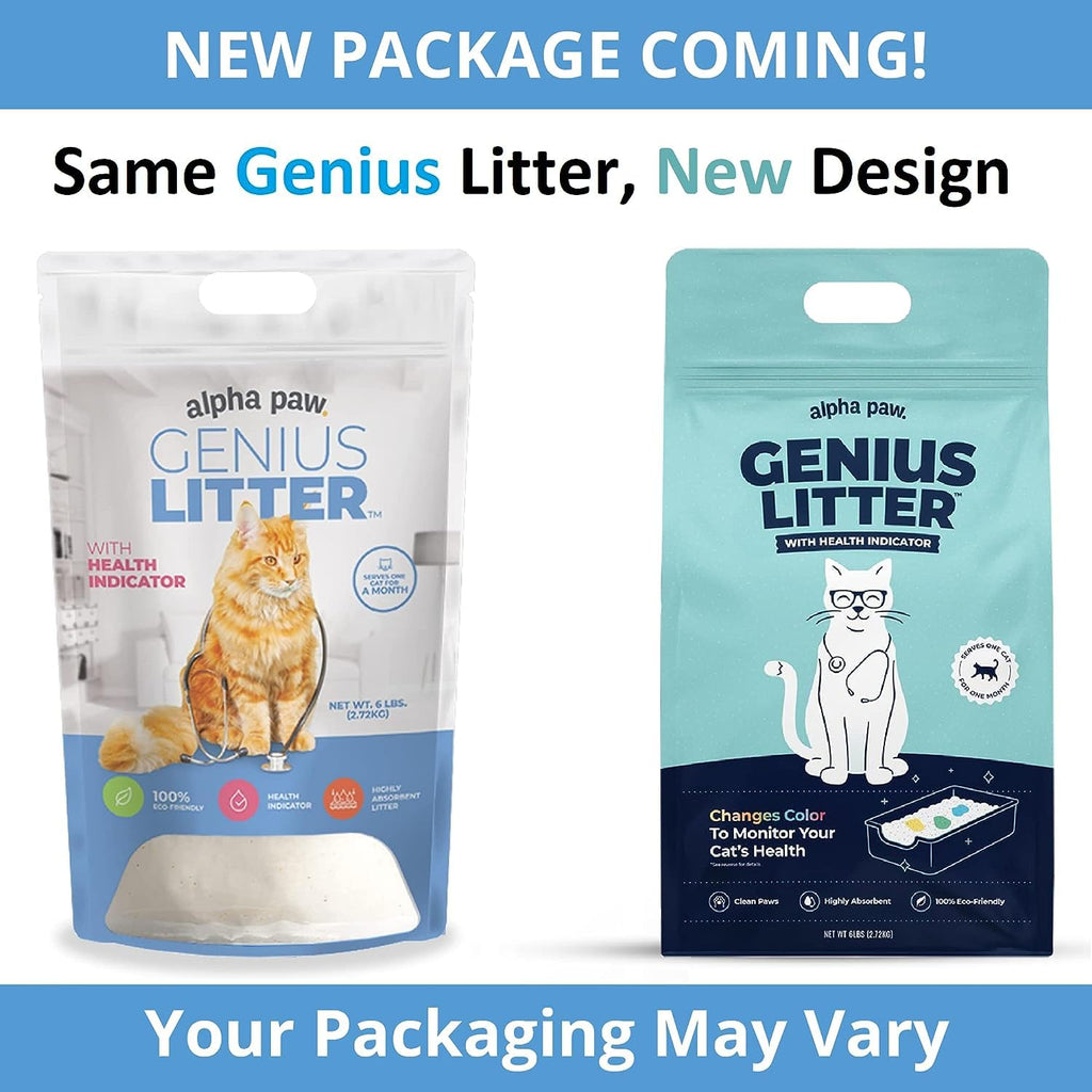 Lightweight Crystal Silica Gel Cat Litter, 6 lb Bag N973