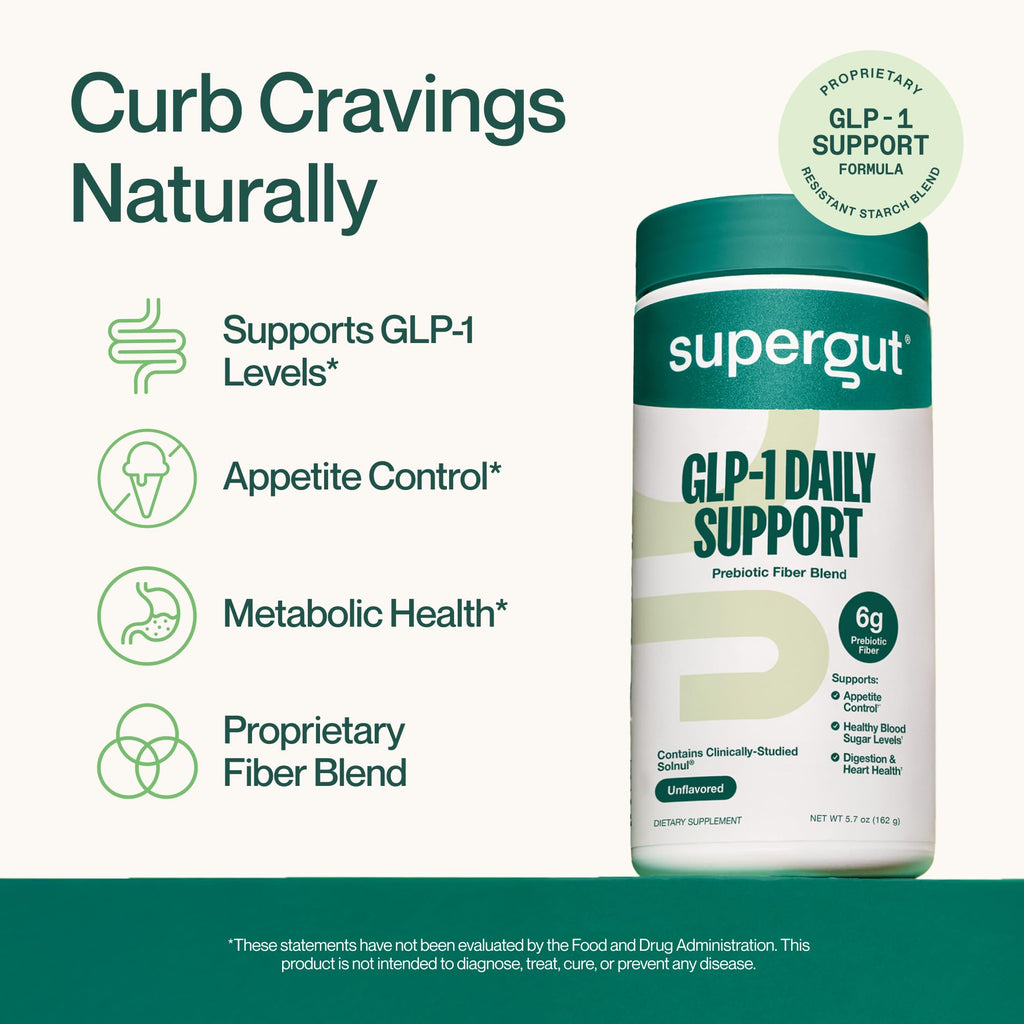 High Fiber GLP-1 Supplement Powder Drink Mix 20 Servings Y13882