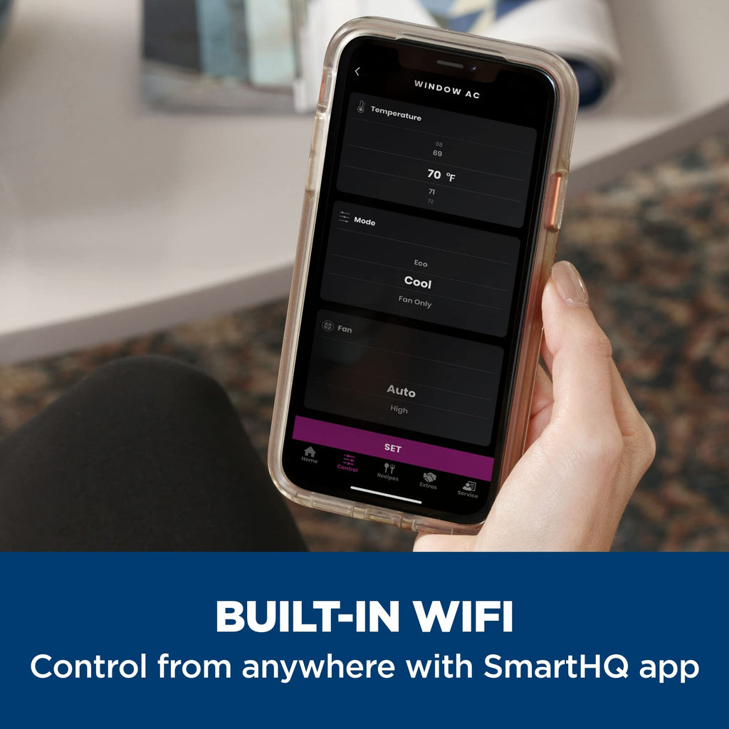 8000 BTU Wi-Fi Enabled Window Air Conditioner J249