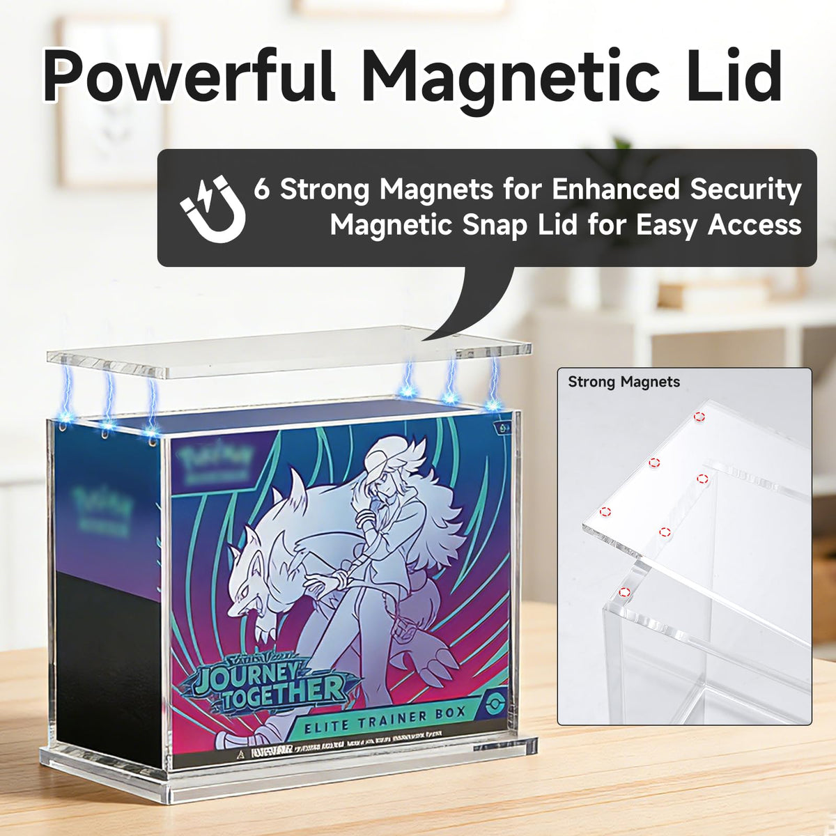 Acrylic Display Case with Locking Lid Y759