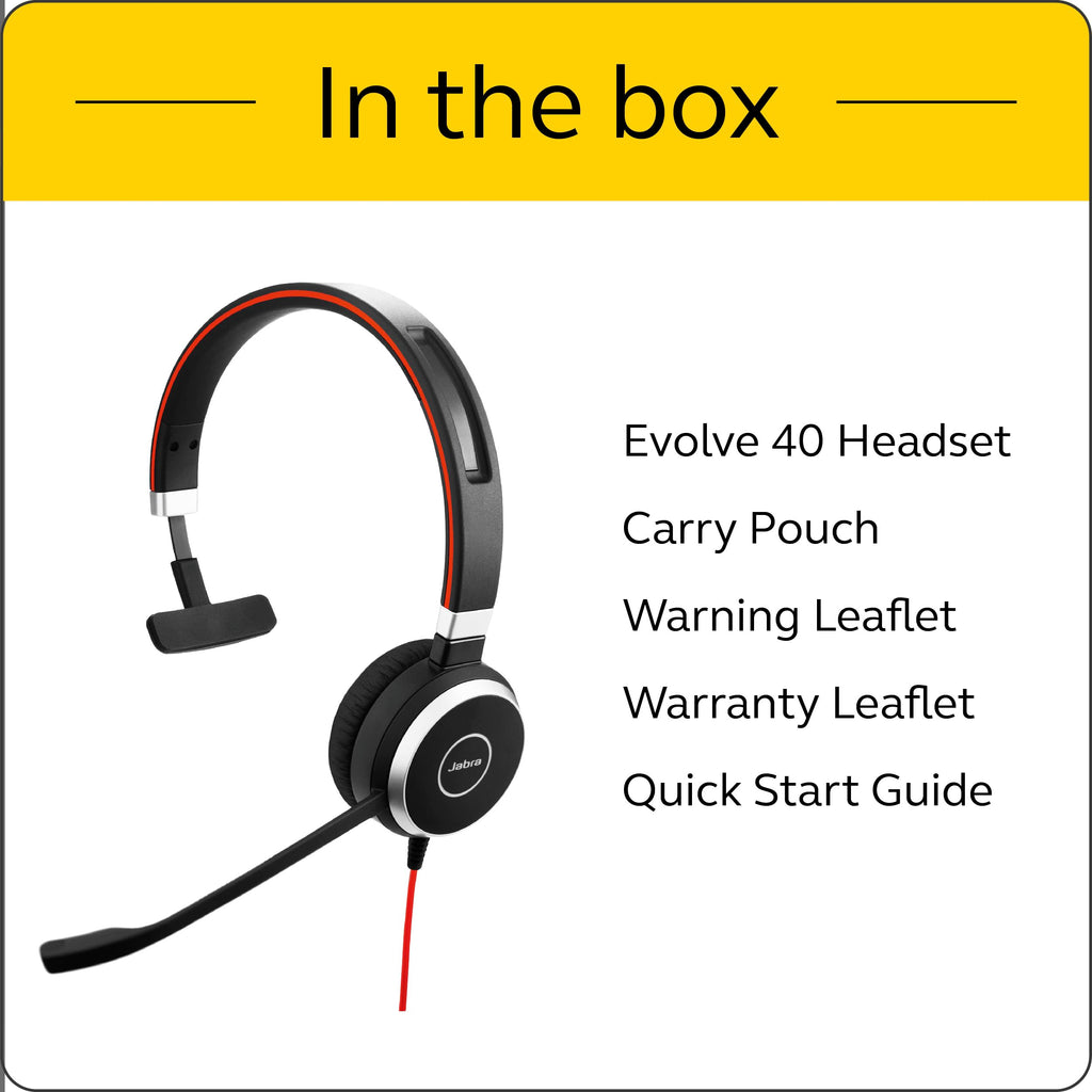 Wired Headset Mono 3.5mm Jack/USB Connection S617122