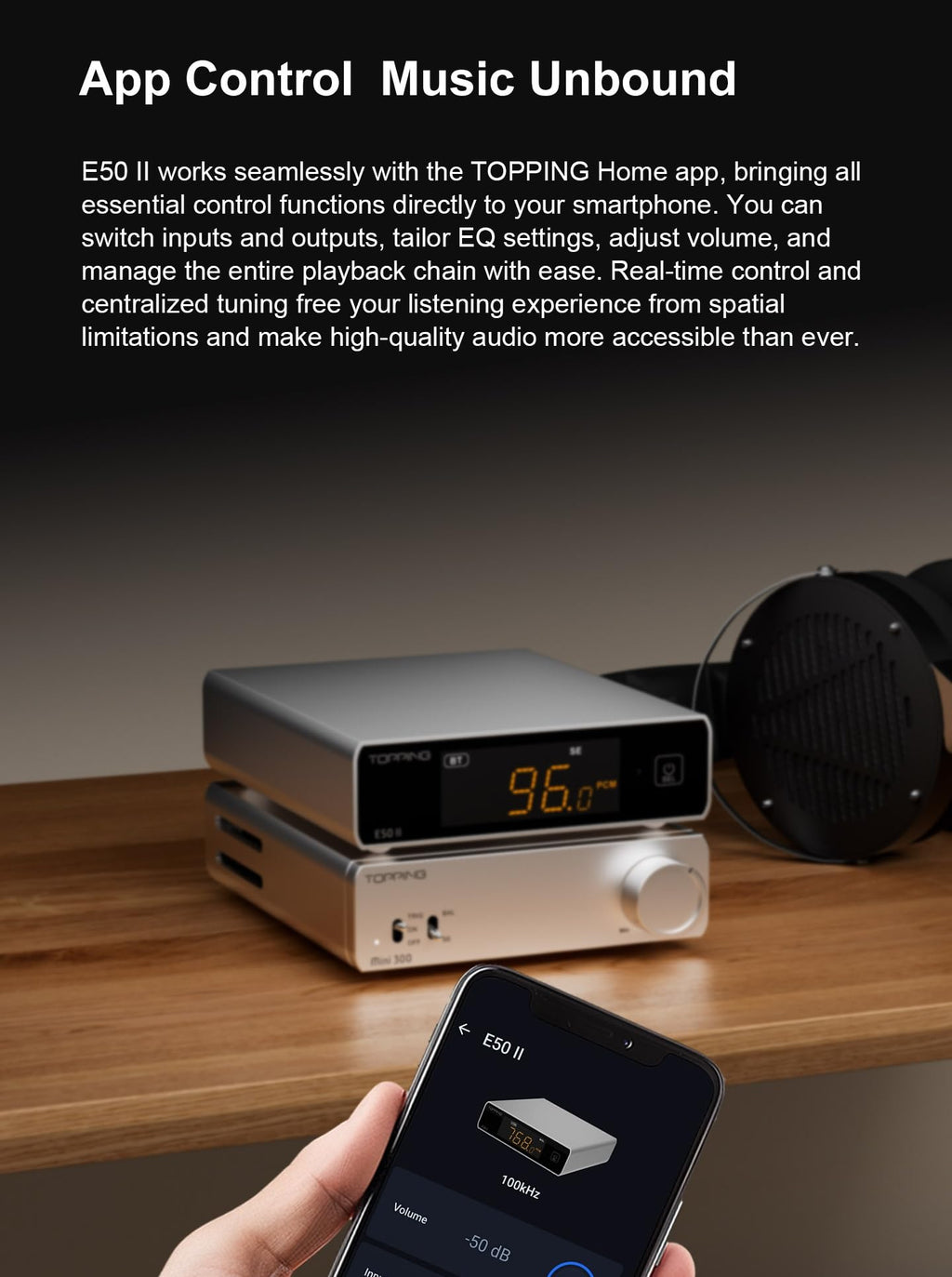Black Hi-Res Audio DAC with Bluetooth K927