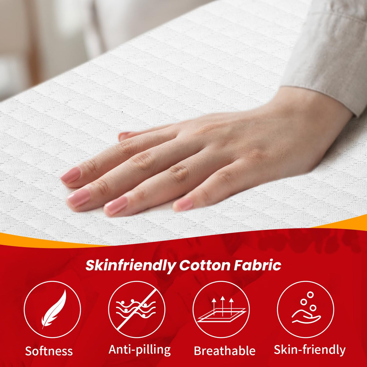 5 Inch Gel Memory Foam Twin Mattress P5420