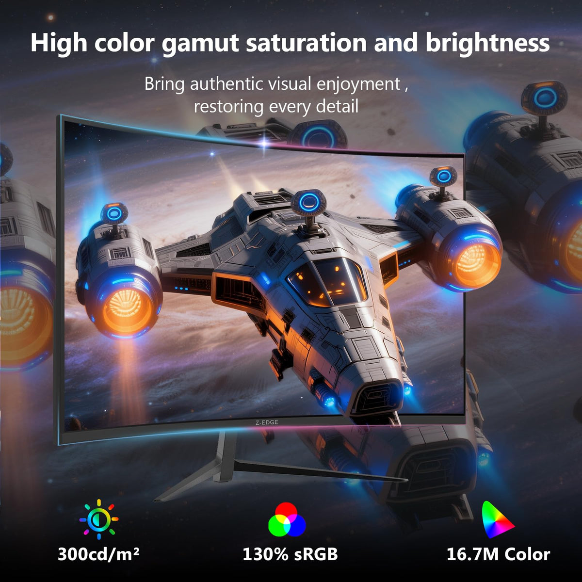 27 inch Curved QHD 165Hz Gaming Monitor M859301