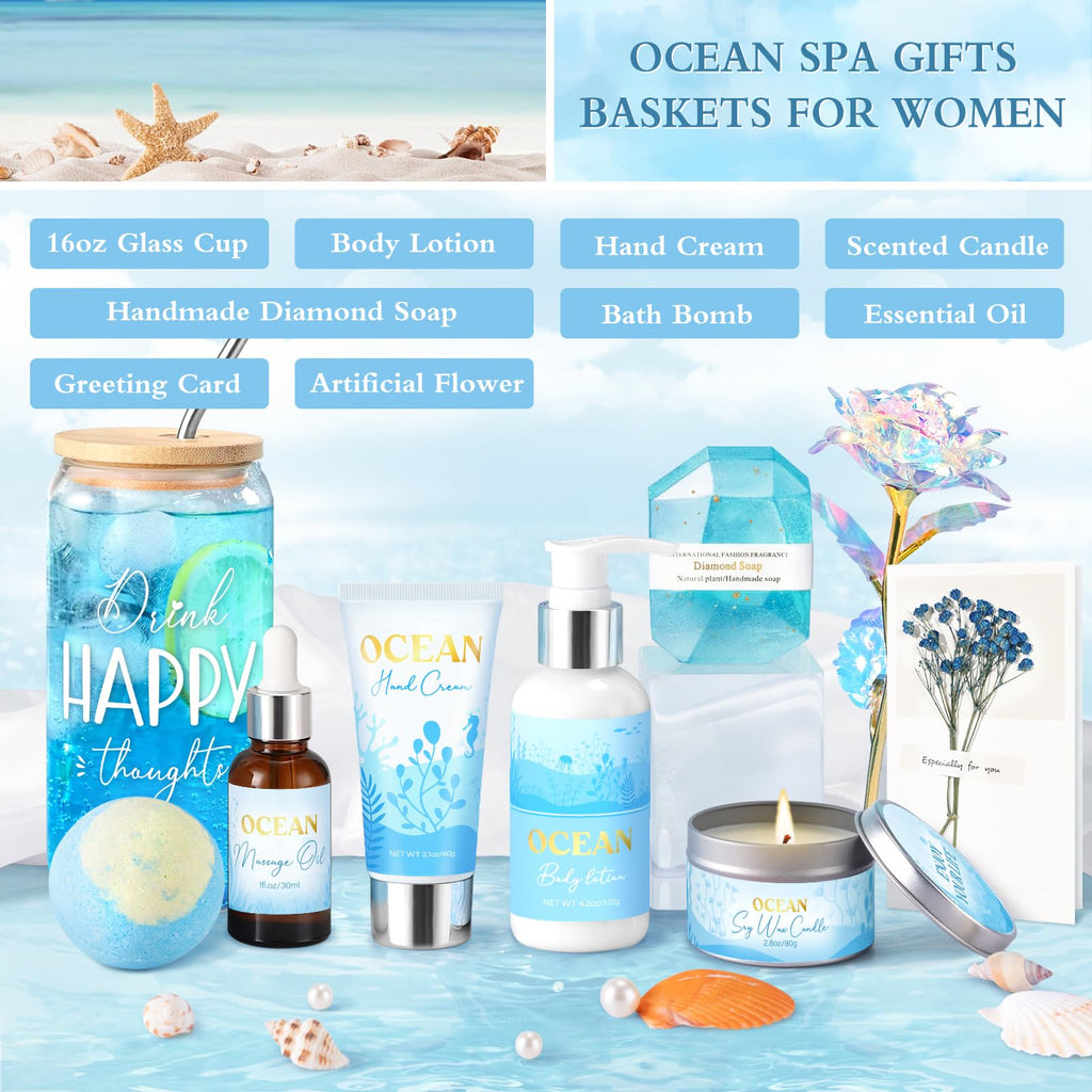Spa Gift Baskets Bath and Body Gift Set H665