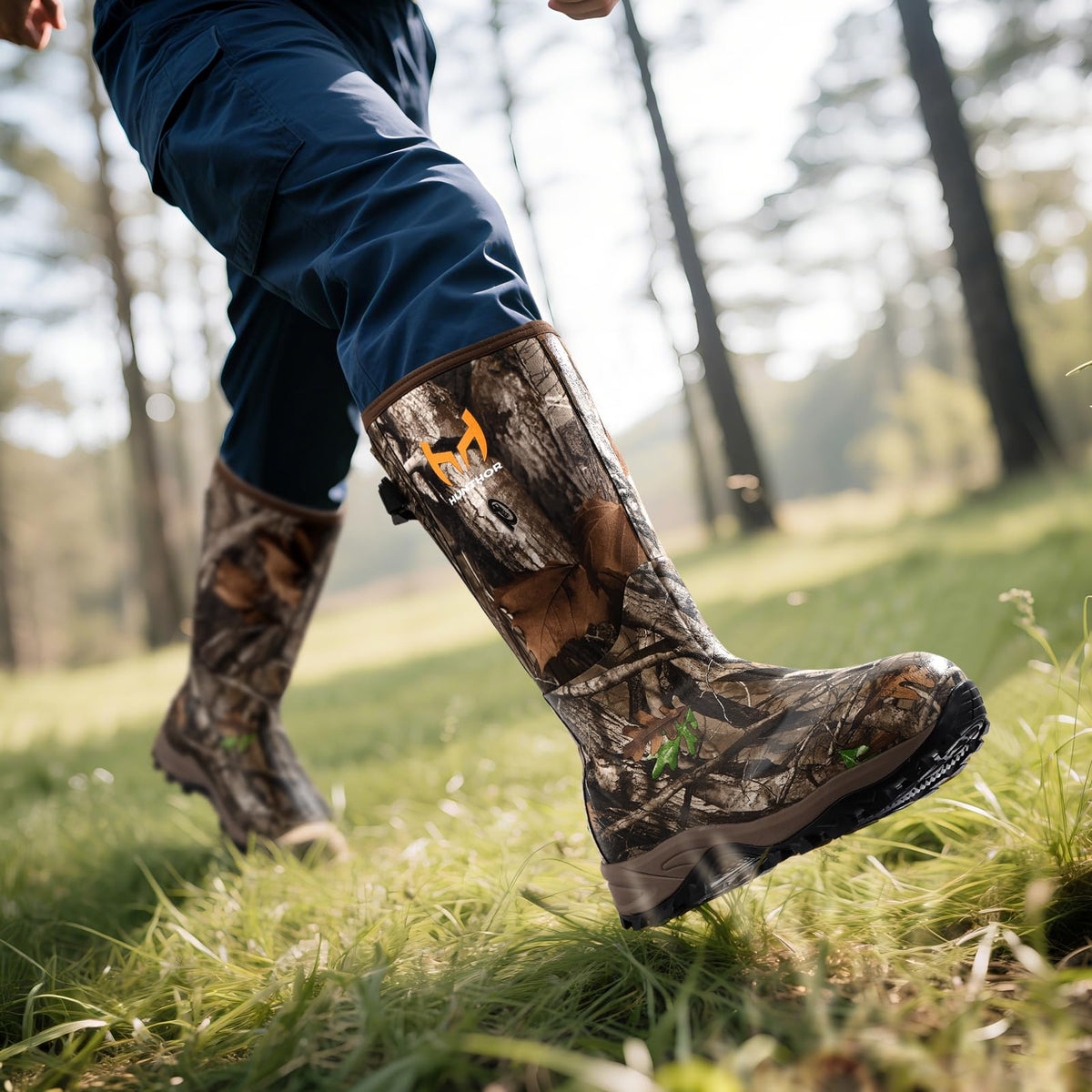 Waterproof Insulated 6mm Neoprene Rubber Hunting Boots O590