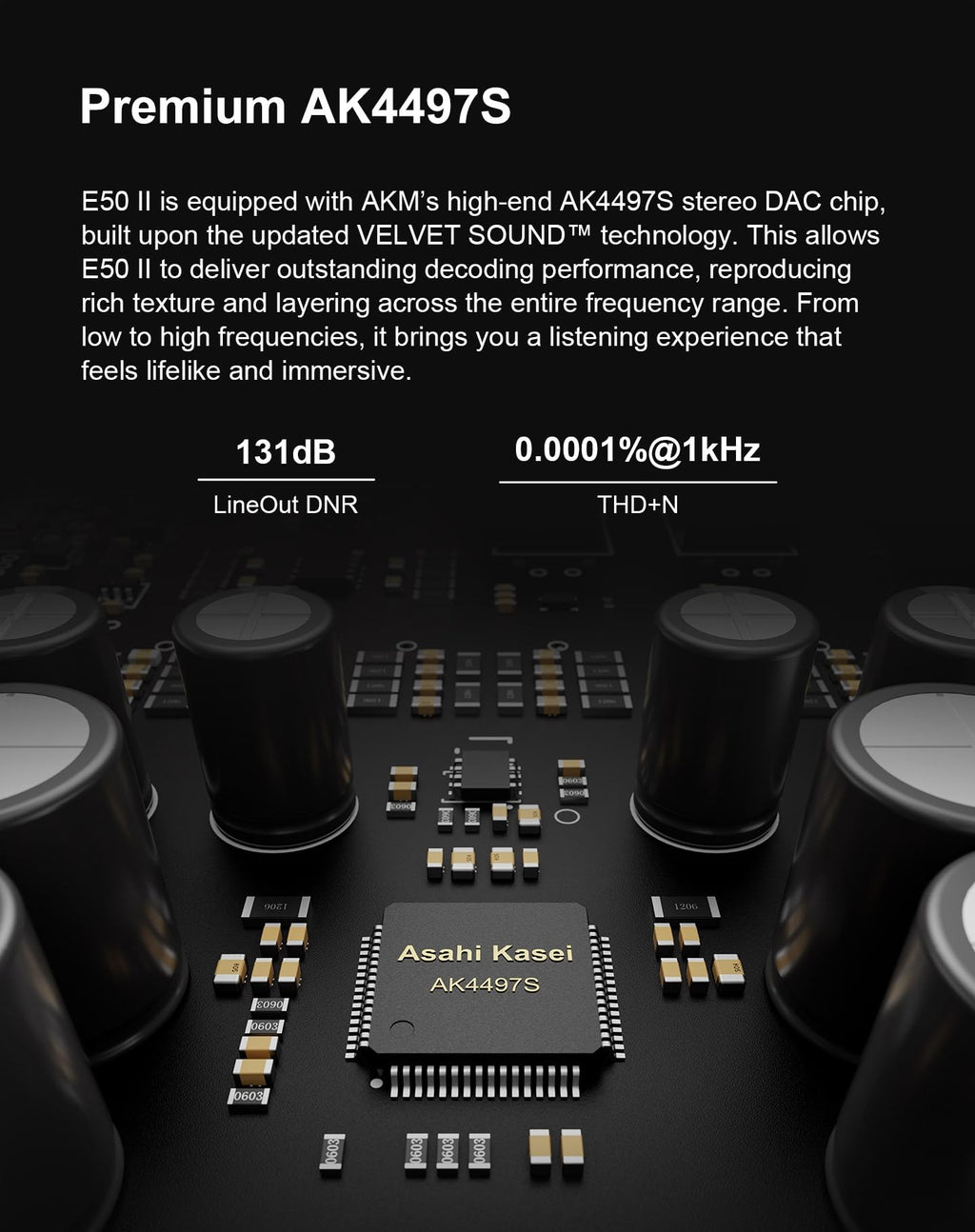 Black Hi-Res Audio DAC with Bluetooth K927
