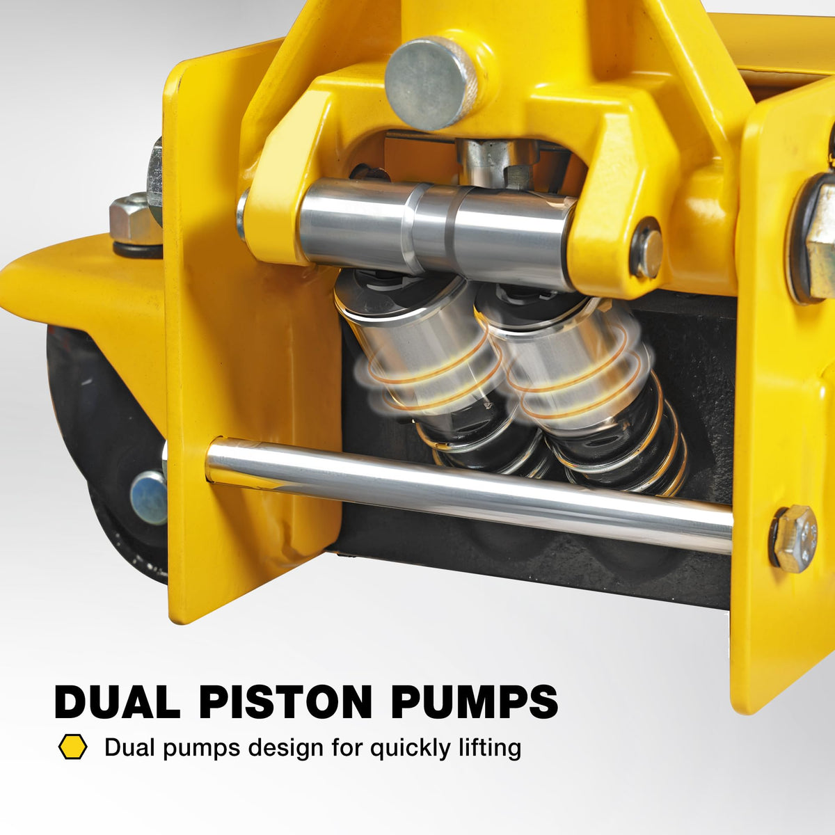 3 Ton Low Profile Hydraulic Floor Jack with Jack Stands Y470