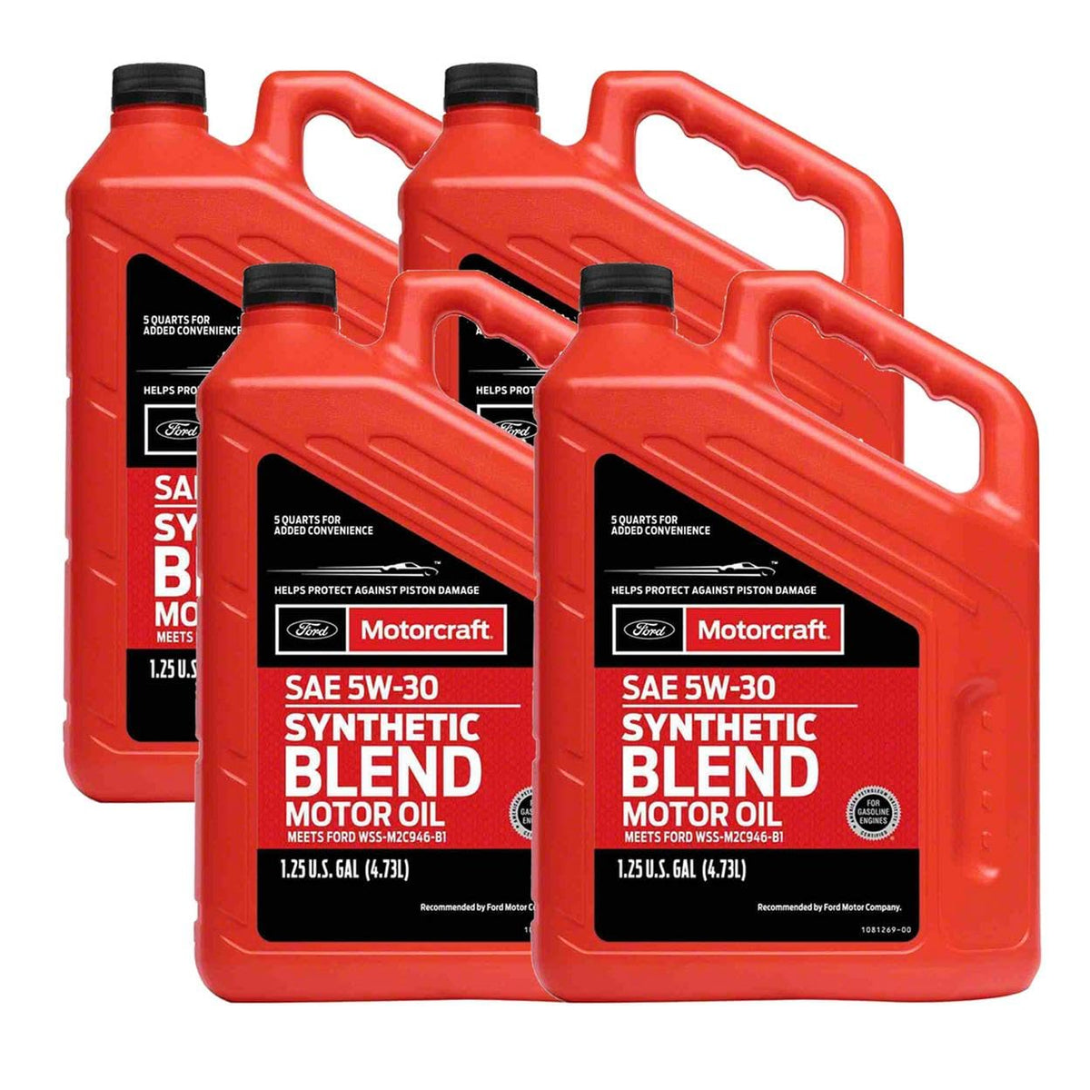 5W-30 Synthetic Blend Motor Oil 20 Quart Y583